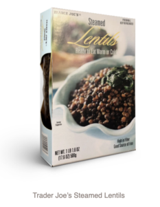 Lentil Soup from Trader Joe's