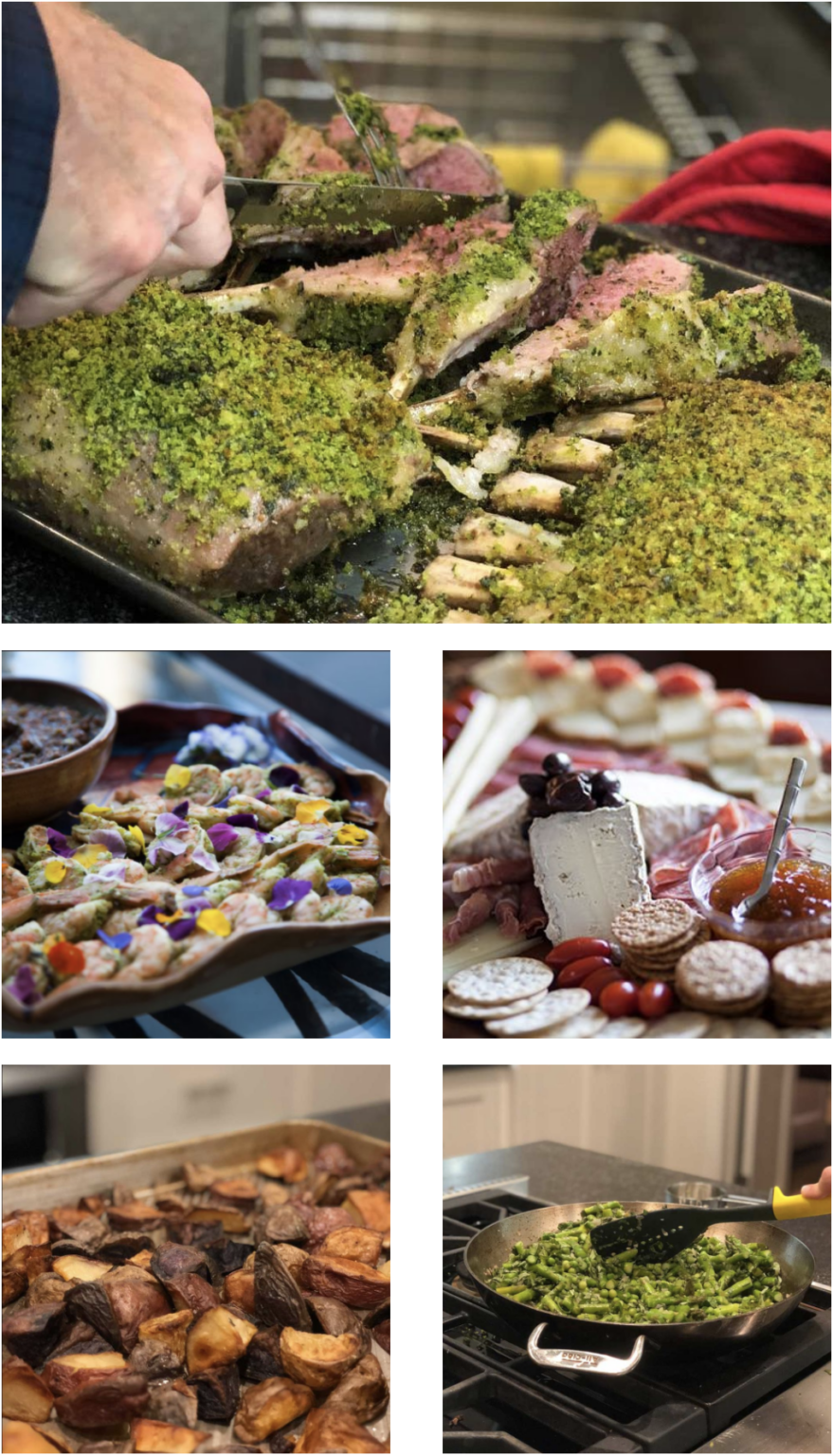 A “simply” beautiful Easter Menu! Rack of Lamb Menu - Effortless ...